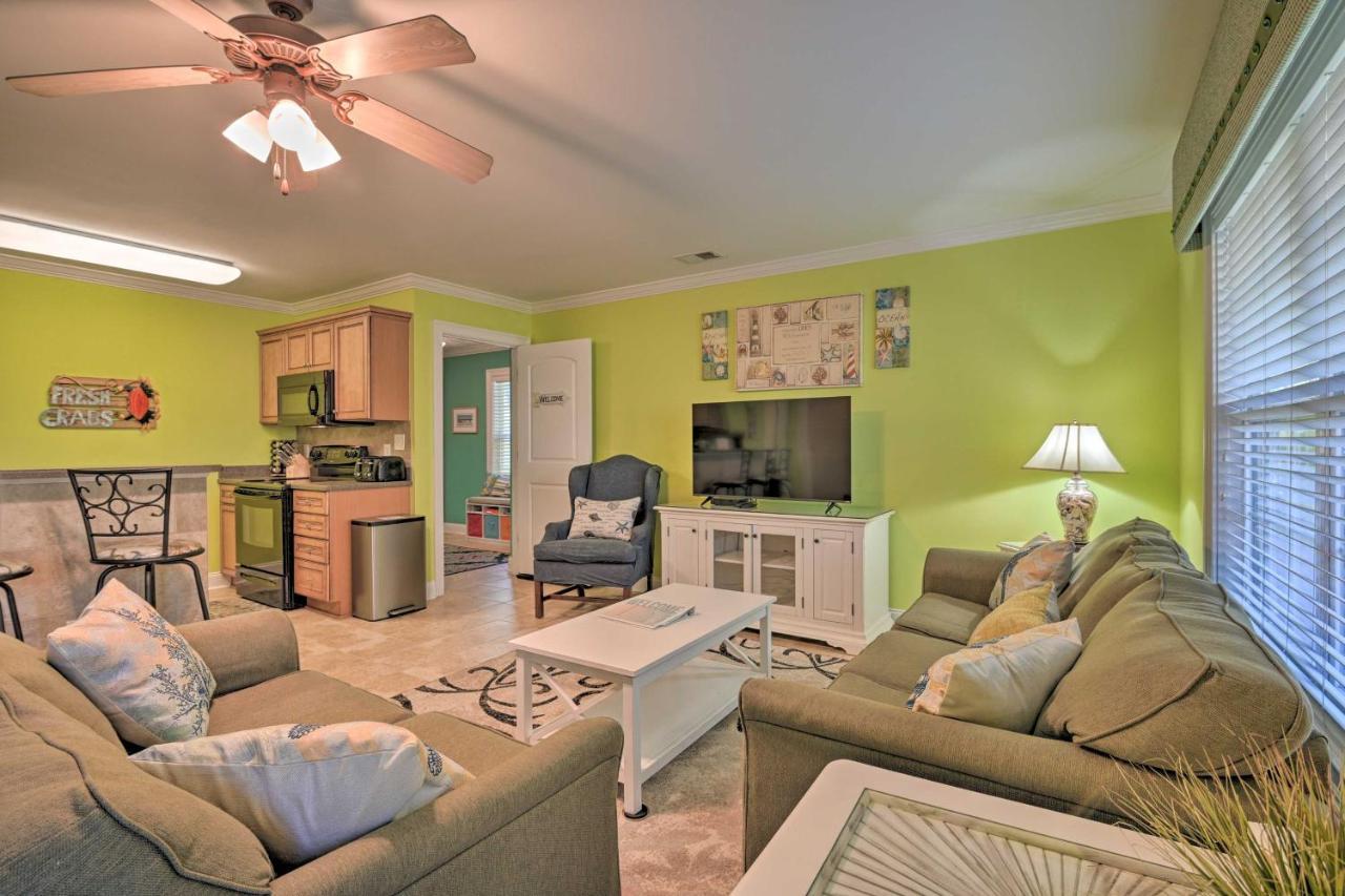 Charming Bermuda Bay Hideaway With Game Room! Myrtle Beach Exterior foto